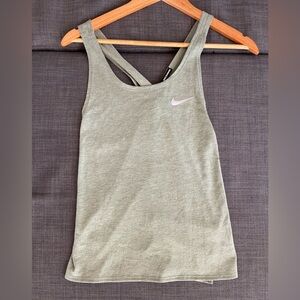 Nike- dri fit open back running tank top